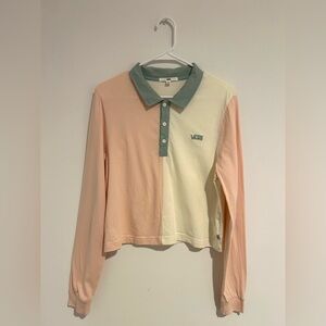 Vans Women's Pastel Collared Long sleeve Shirt